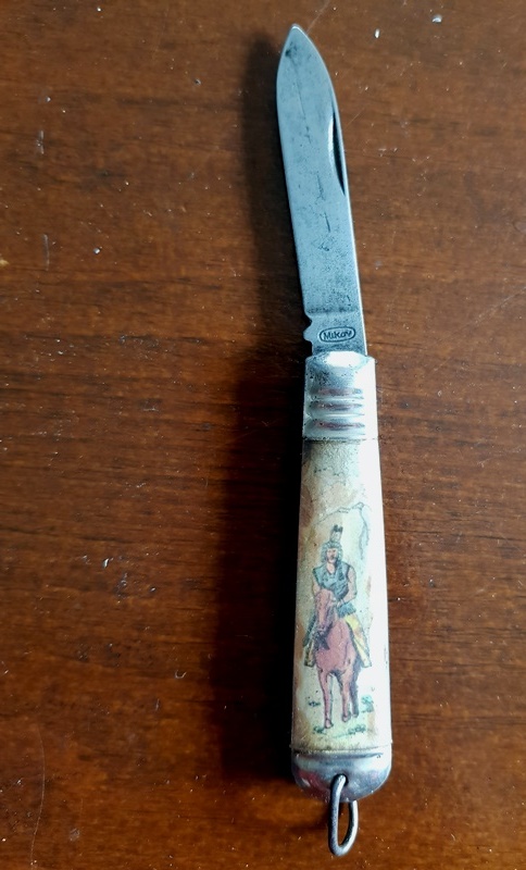 staré nože MIKOV SANDRIK ŠTOS SOLINGEN Victorinox