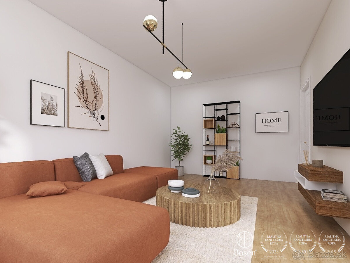 BOSEN | Priestranný 3 izbový byt pri parku, Fiľakovo, 75m2