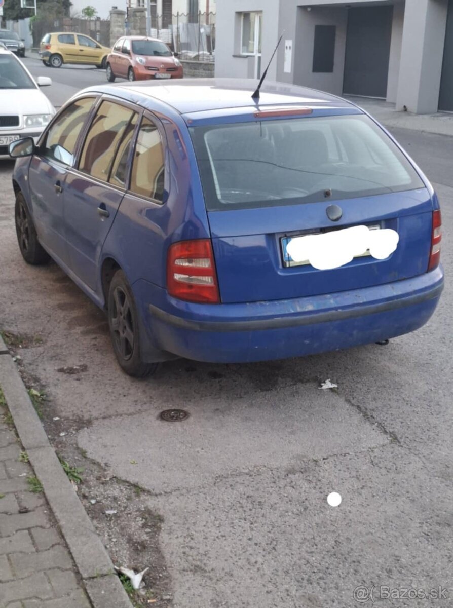 Predám škoda fabia 1,2 12v