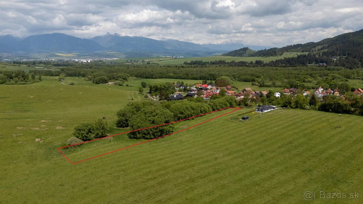 Exkluzívny stavebný pozemok pod Chopkom