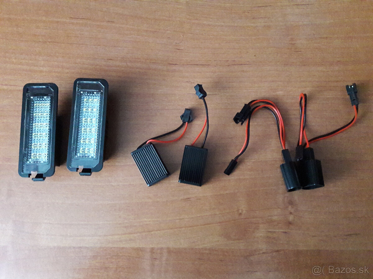 LED osvetlenie ŠPZ EČ VOLKSWAGEN Golf 5 Passat B6 Superb 2
