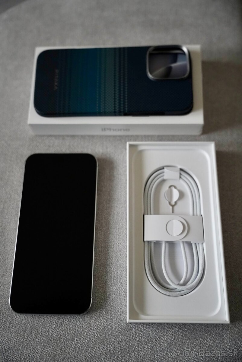 Predám iPhone 16 Pro Max 256GB White Titanium