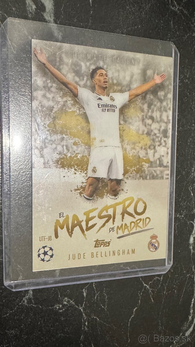 MATCH Attax futbalová kartička EL MAESTRO DE MADRID
