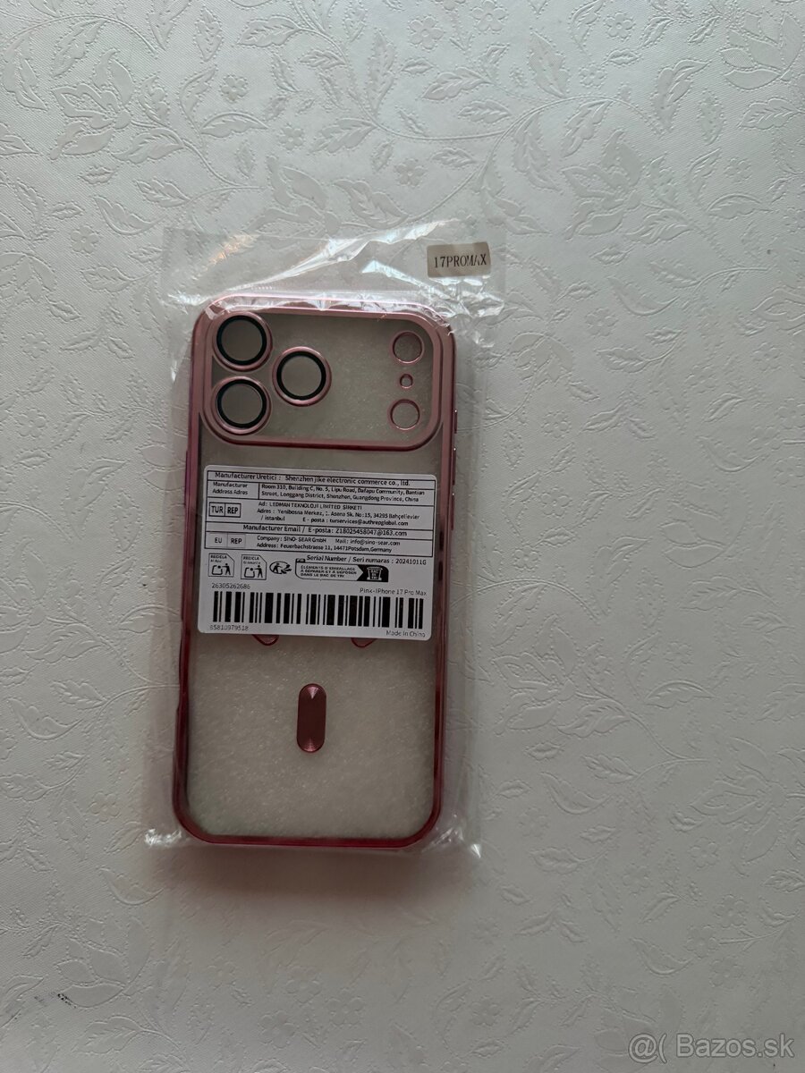 Puzdro iphone 17pro max