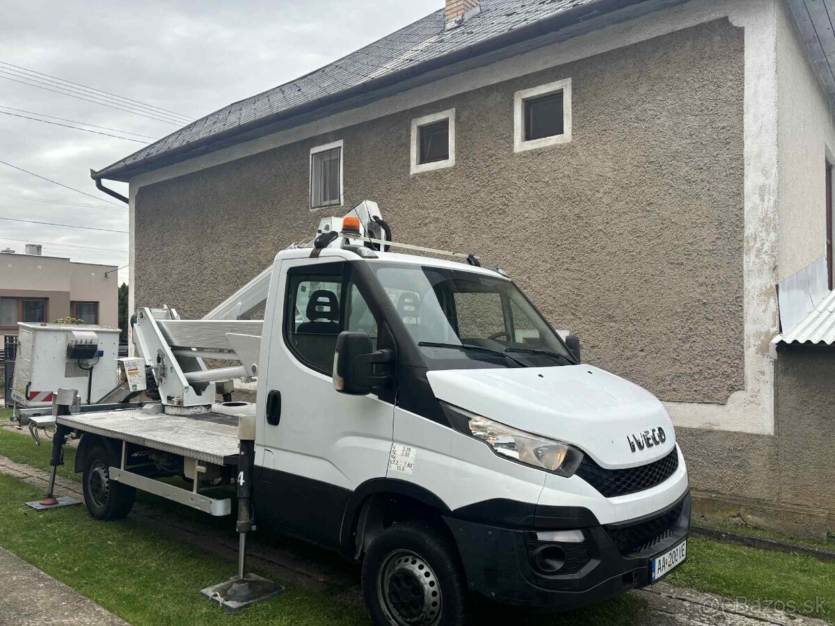 Prenájom vysokozdvižnej montážnej plošiny 17m