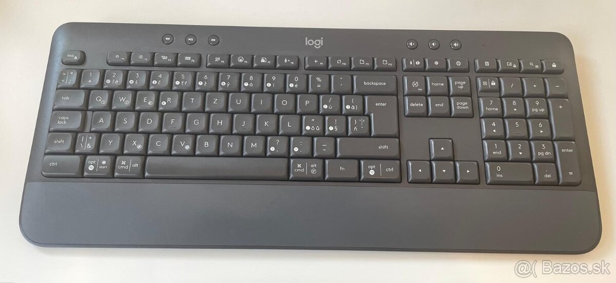 Klávesnica bezdrôtová Logitech CZ/SK