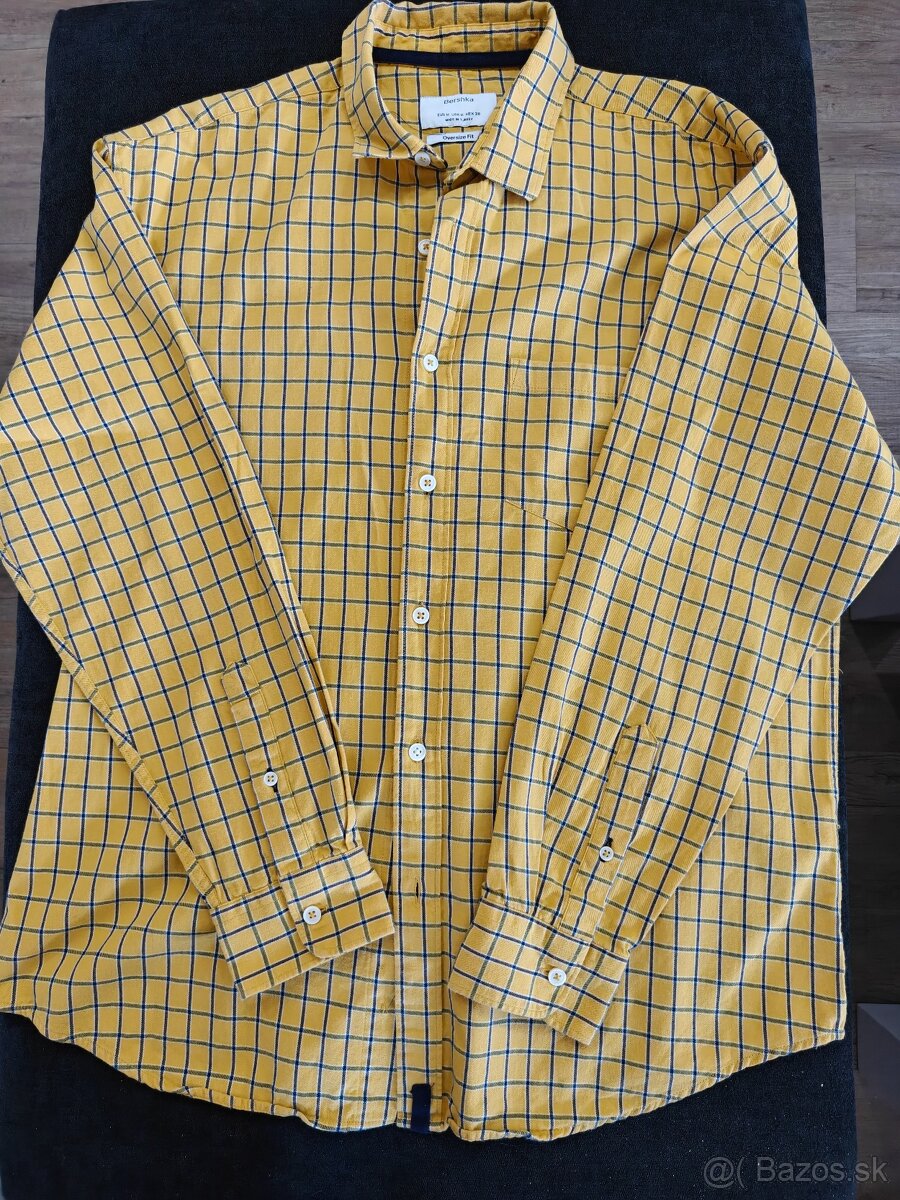 Pánska flanelová košeľa