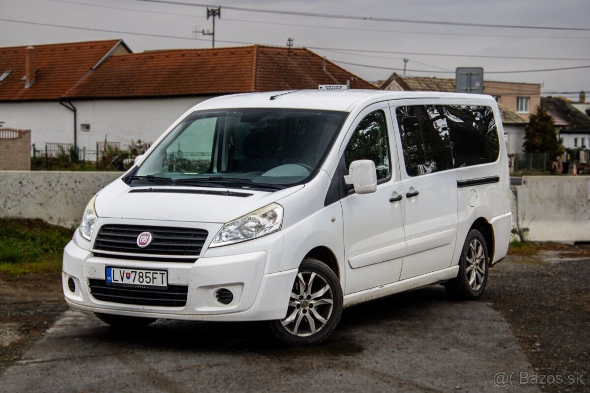 Fiat Scudo 2.0 16V 94kW, 9-miestne, M6