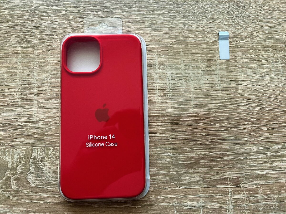 iPhone 14 Červený + Sklo zadarmo