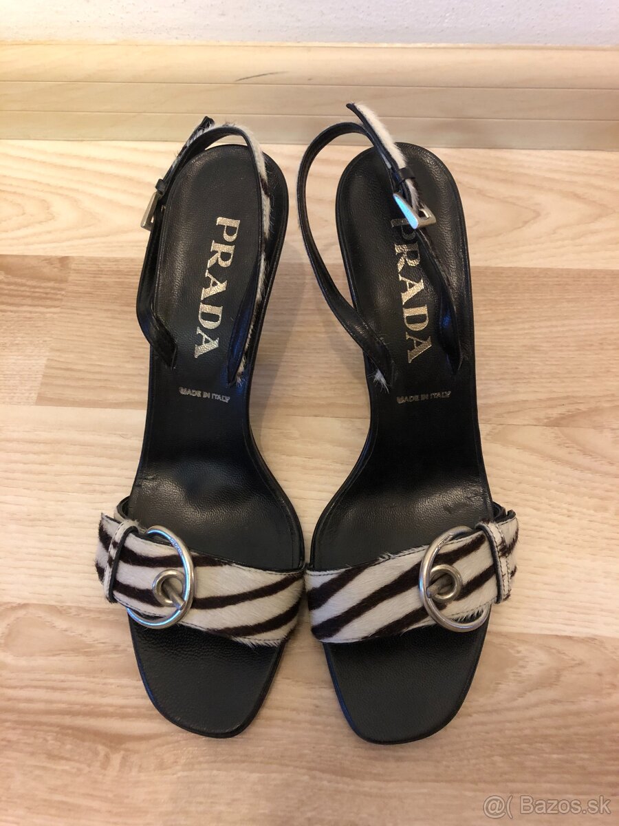 Nové PRADA dámske sandále, veľ. 37,5