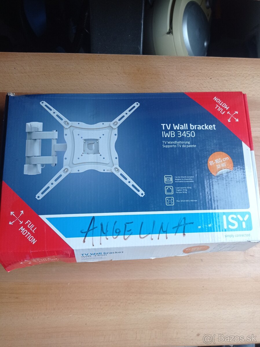 Nástenný držiak na TV