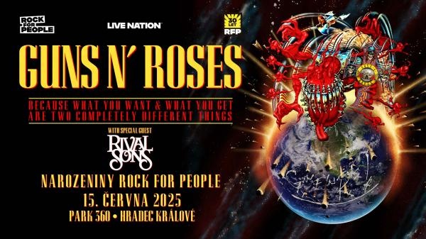 Predám 2 lístky na Guns n roses