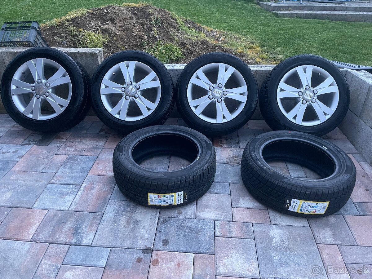 Hliníkové disky Seat Alhambra 5x112 215/55 R16