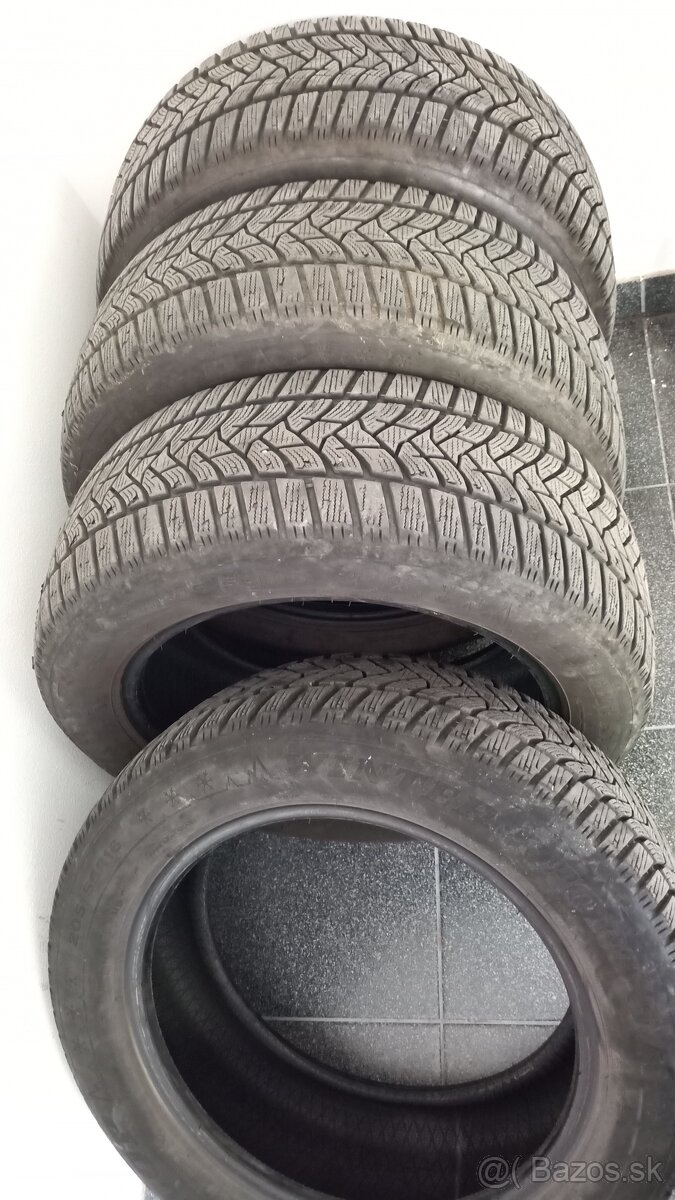Predám Dunlop WinterSport5 205/55 R16 91H DOT3719