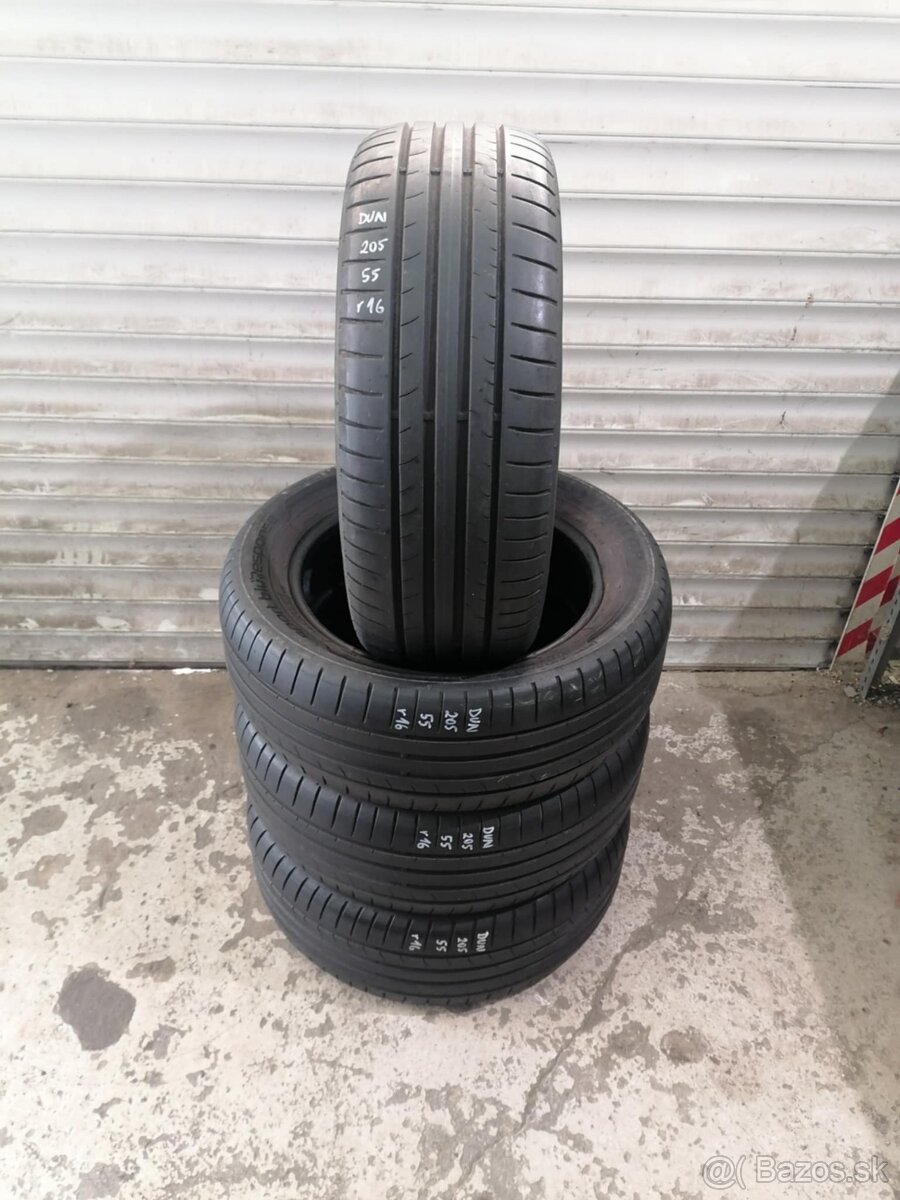Dunlop letné 205/55/R16