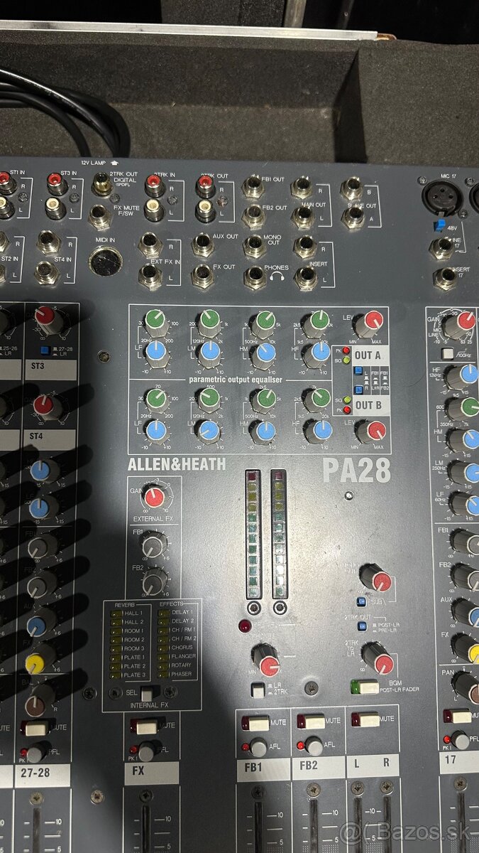Allen & Heath PA28 s caseom