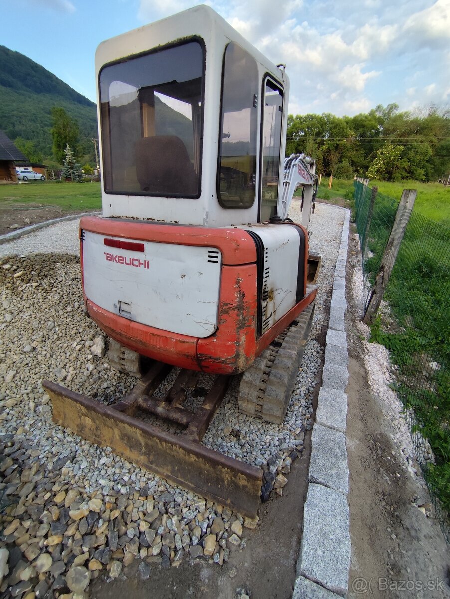 Pásový minibager