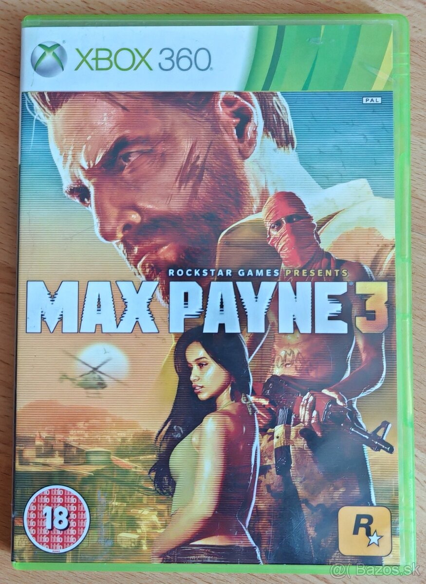 MAX PAYNE 3 - Xbox 360 hra