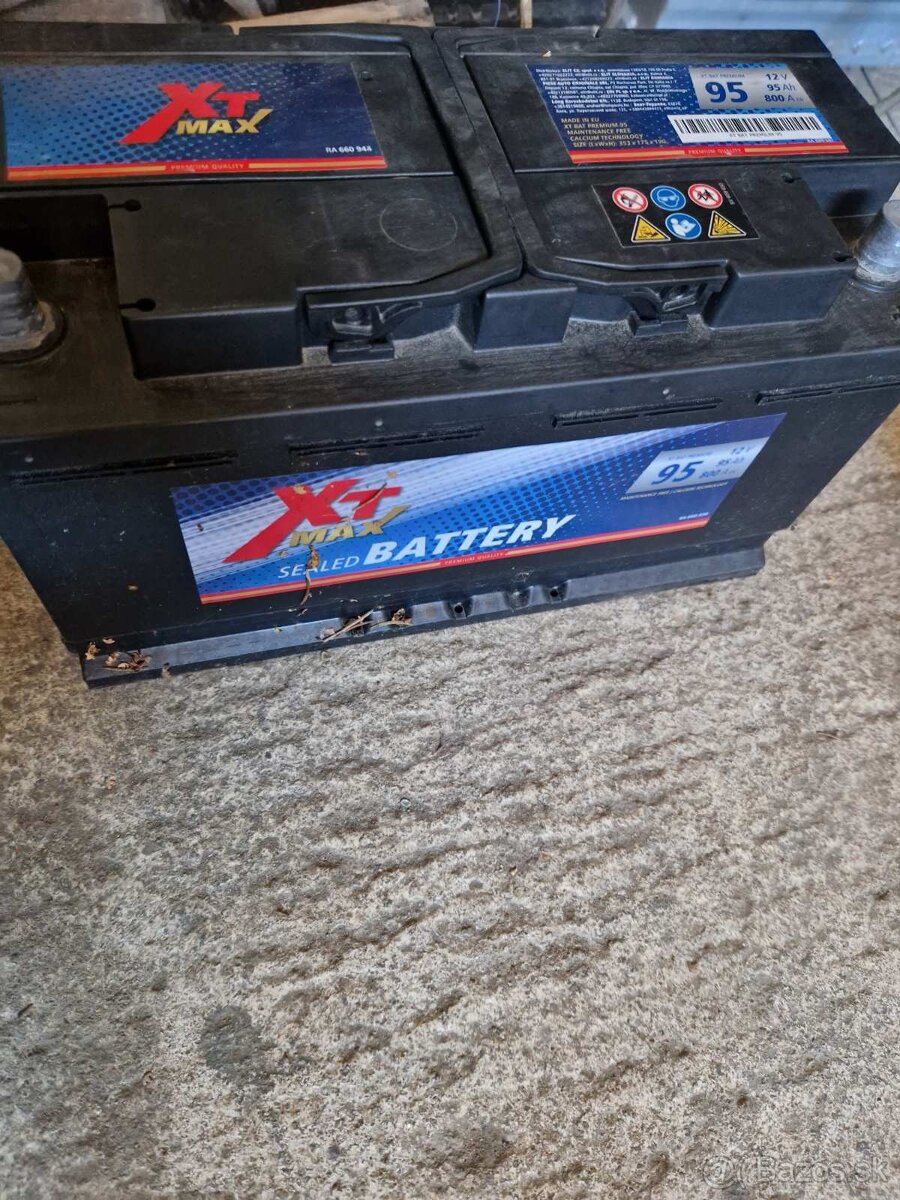 Autobatéria 12V, 95Ah, 800 A en