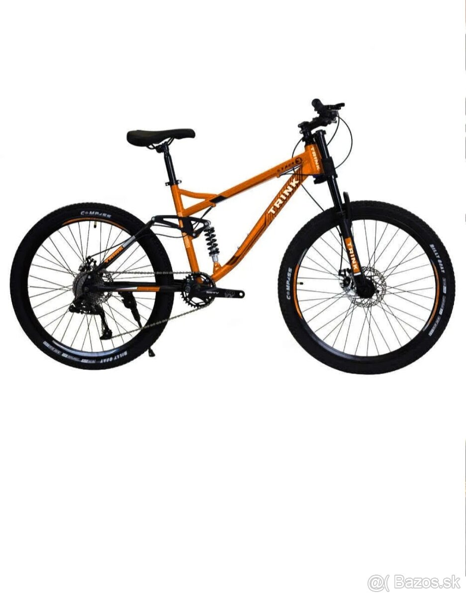 Celoodpružený bicykel
