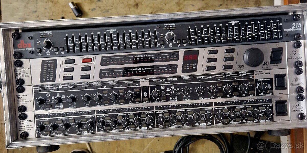 predam zvukovu techniku equalizer,spetna vezba,gate