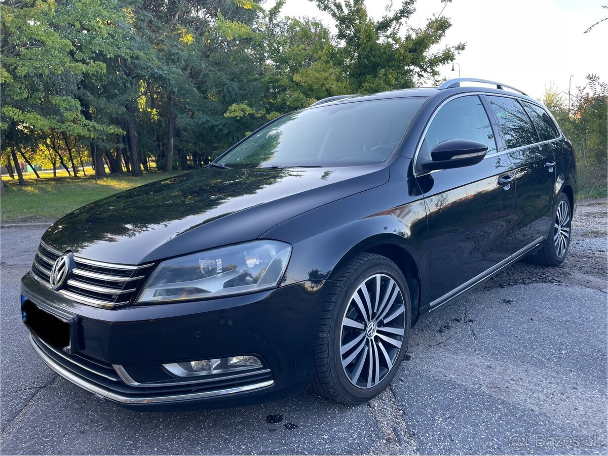 VW Passat b7 combi 2.0 TDi 125kw DSG Highline Alcantara