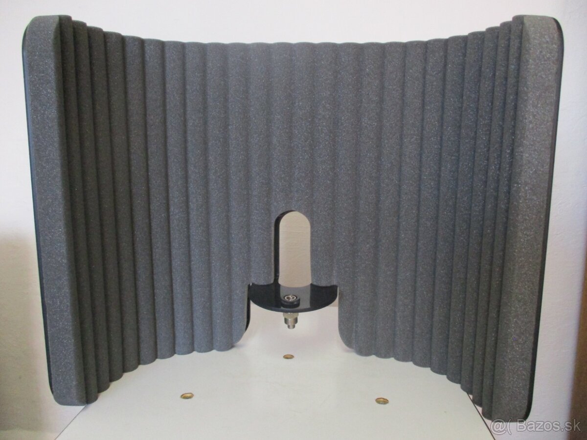 Akustický paravan pro nahrávání + Pop filter