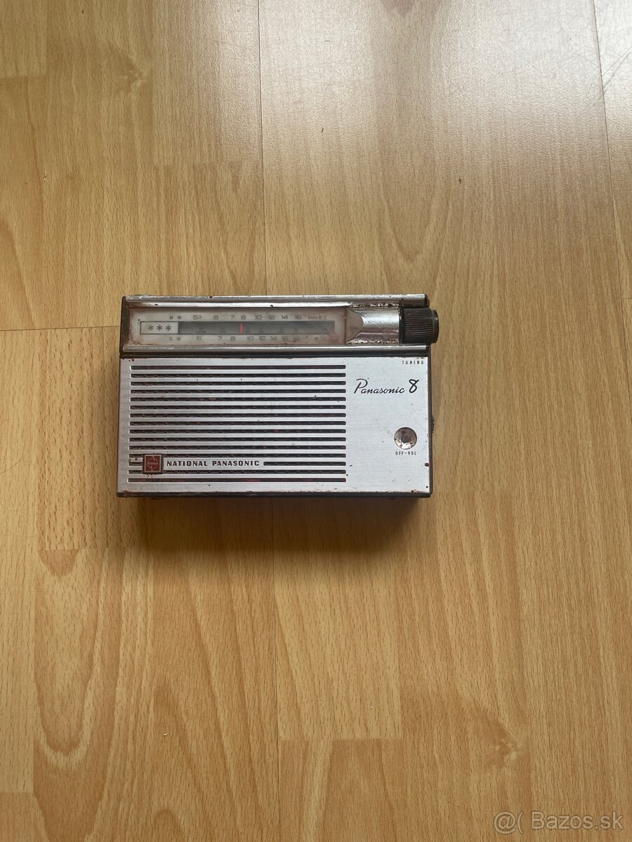Tranzistorové rádio Panasonic