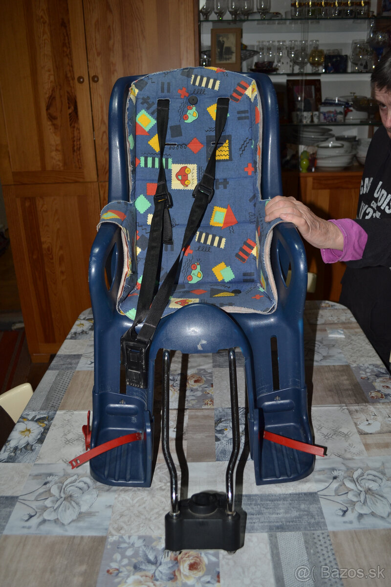 Sedačka pre dieťa na bicykel