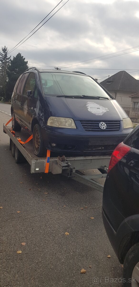 Vw Sharan 1.9Tdi 96kw rozpredam