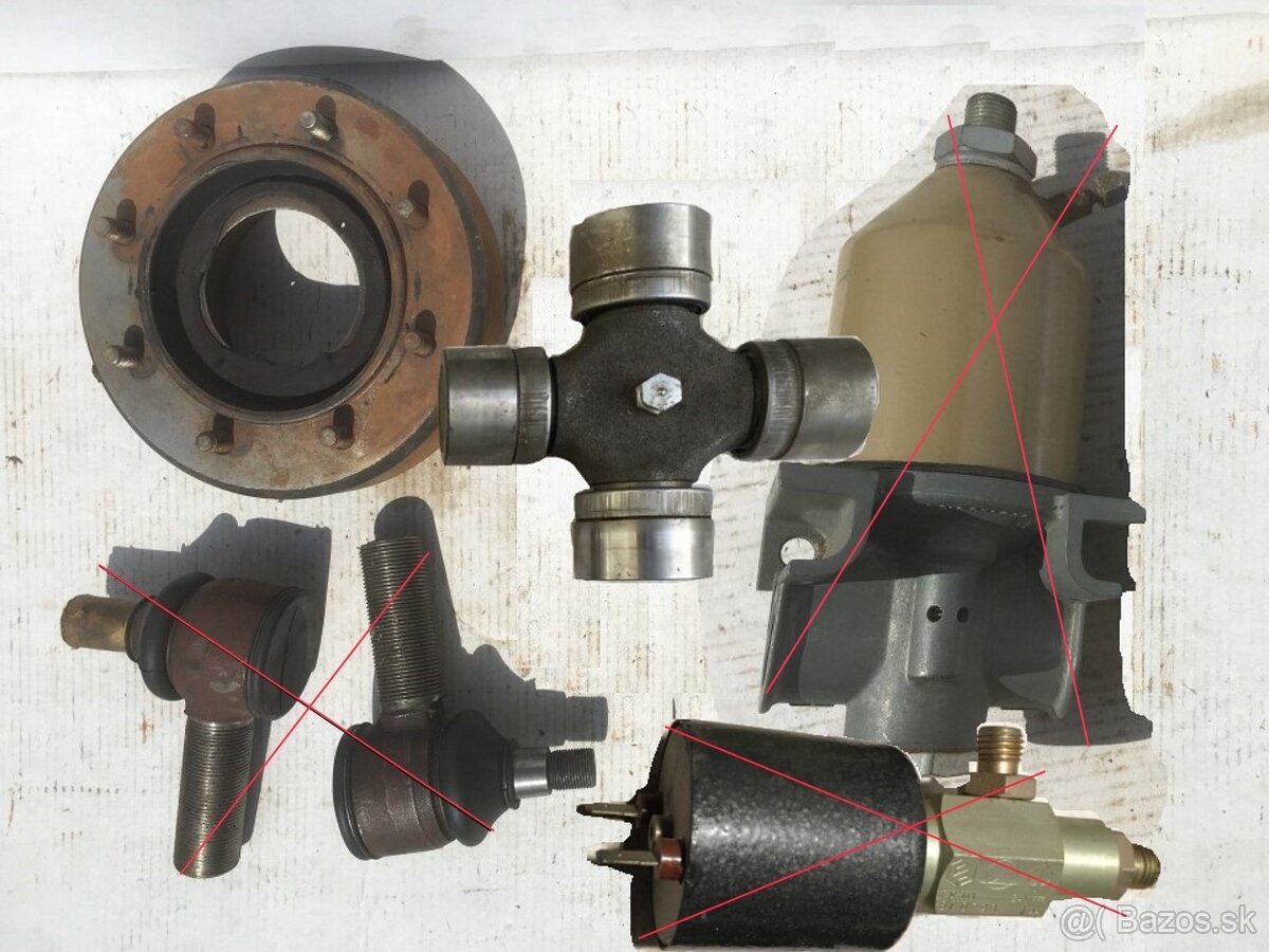 Original Československé súčiastky na PV3S LIAZ TATRA AVIA