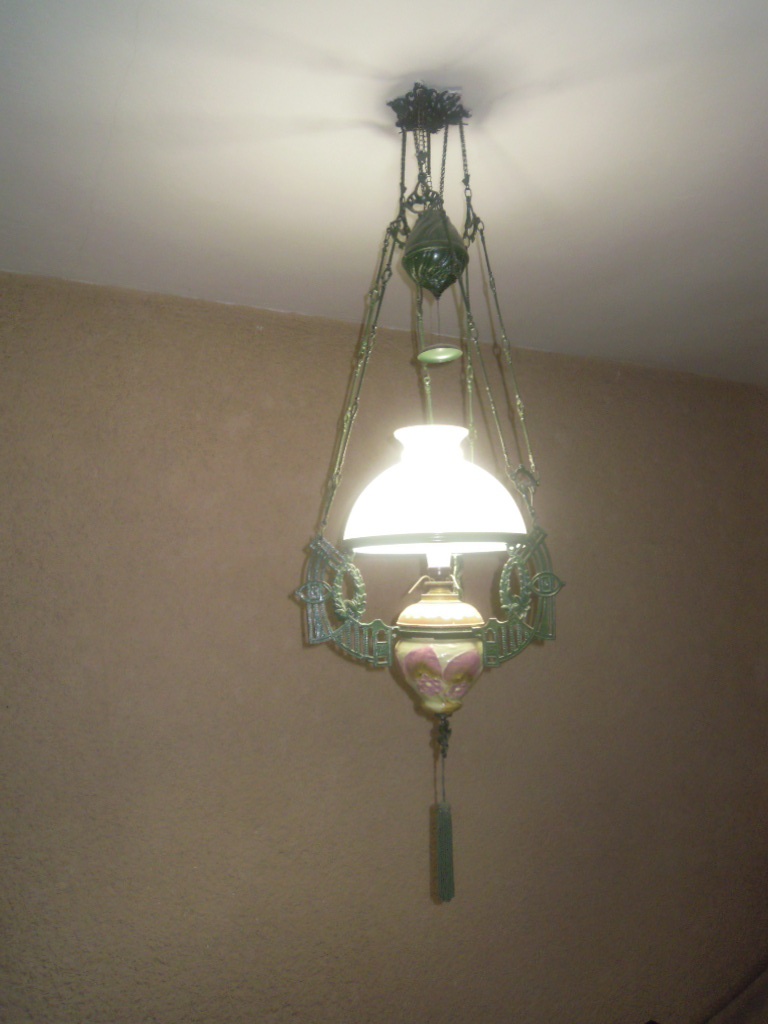 Starožitný luster/lampa
