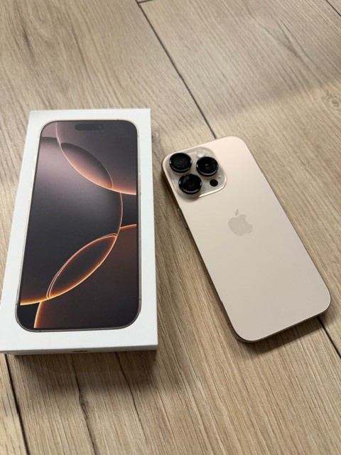 Predám Apple iPhone 16 Pro 256 GB Titánová púštna
