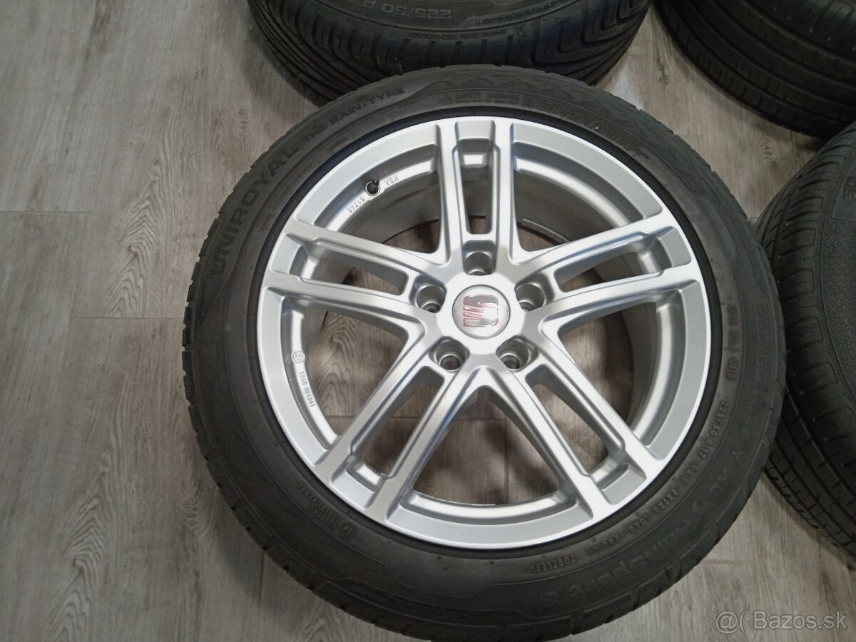 Letne ALU 5x112 R17 7,5J ET36 DEZENT SEAT ALHAMBRA