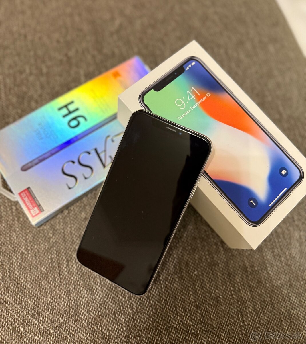 iPhone X, 64GB - Silver