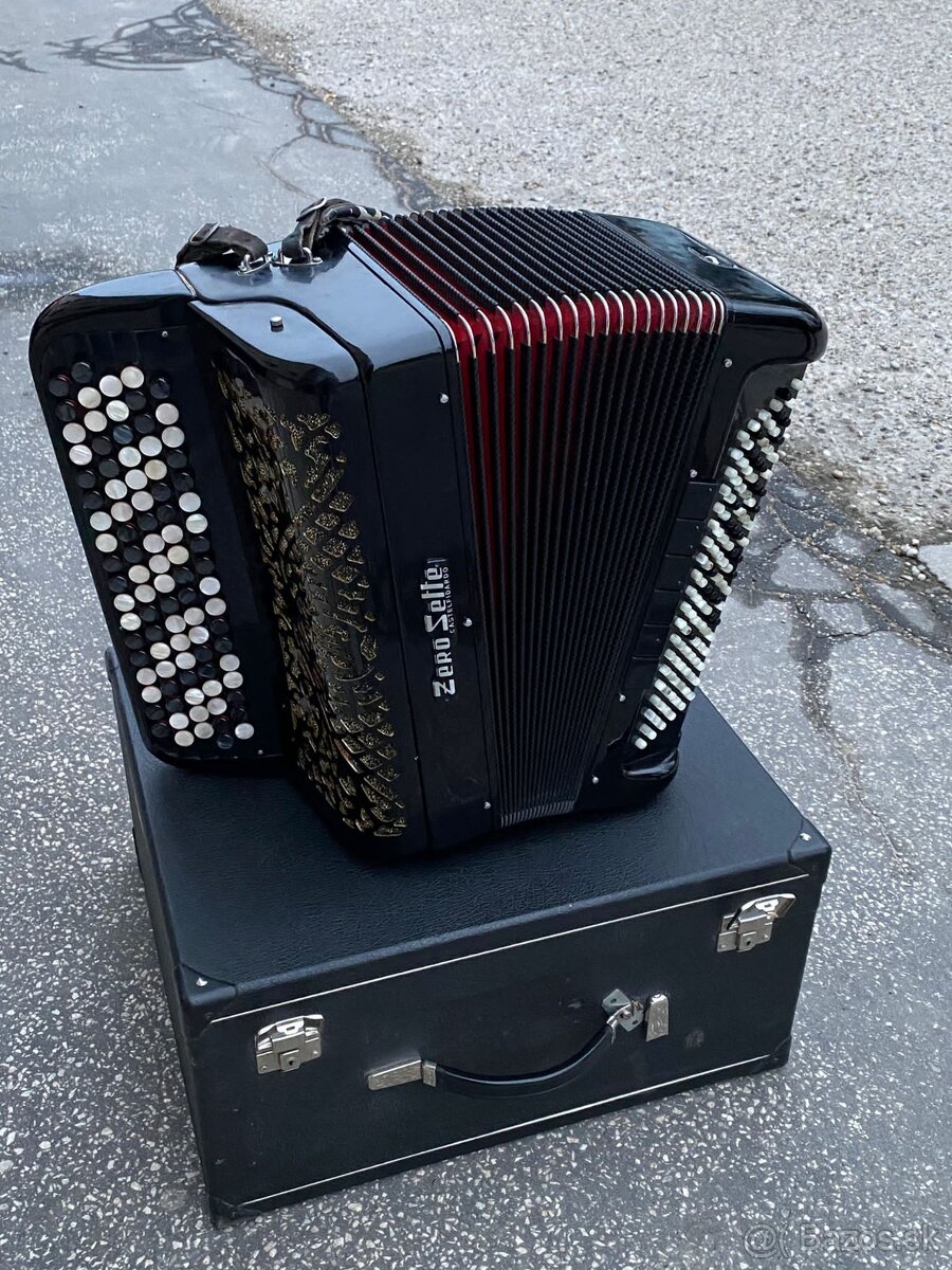 Predám Akordeón ZERO SETTE Castelfidardo