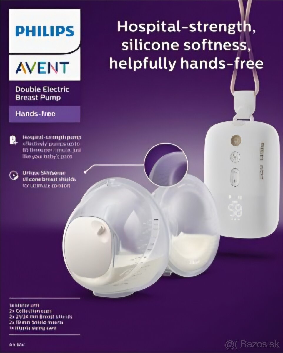 Odsávačka mlieka Philips Avent Doble handsfree