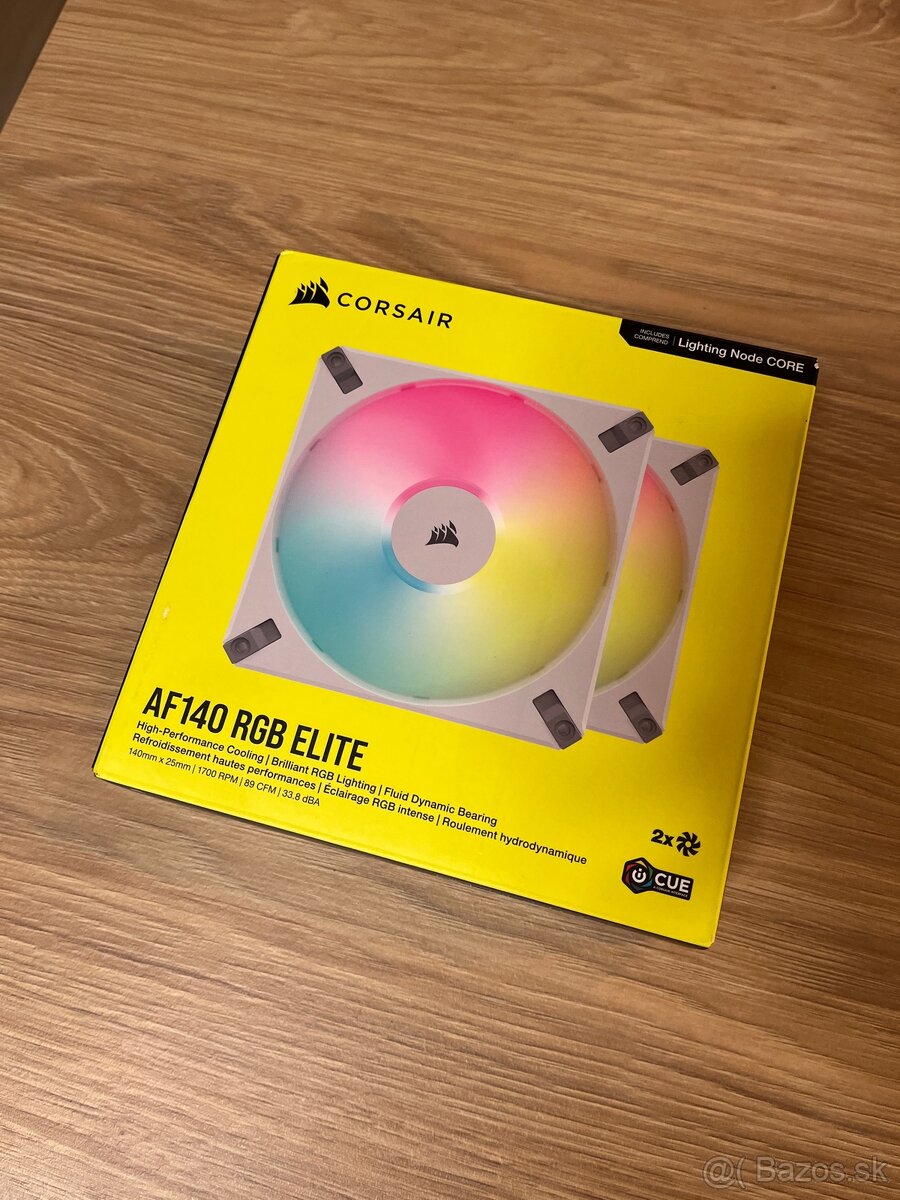 Corsair AF140 Elite iCUE core double-pack