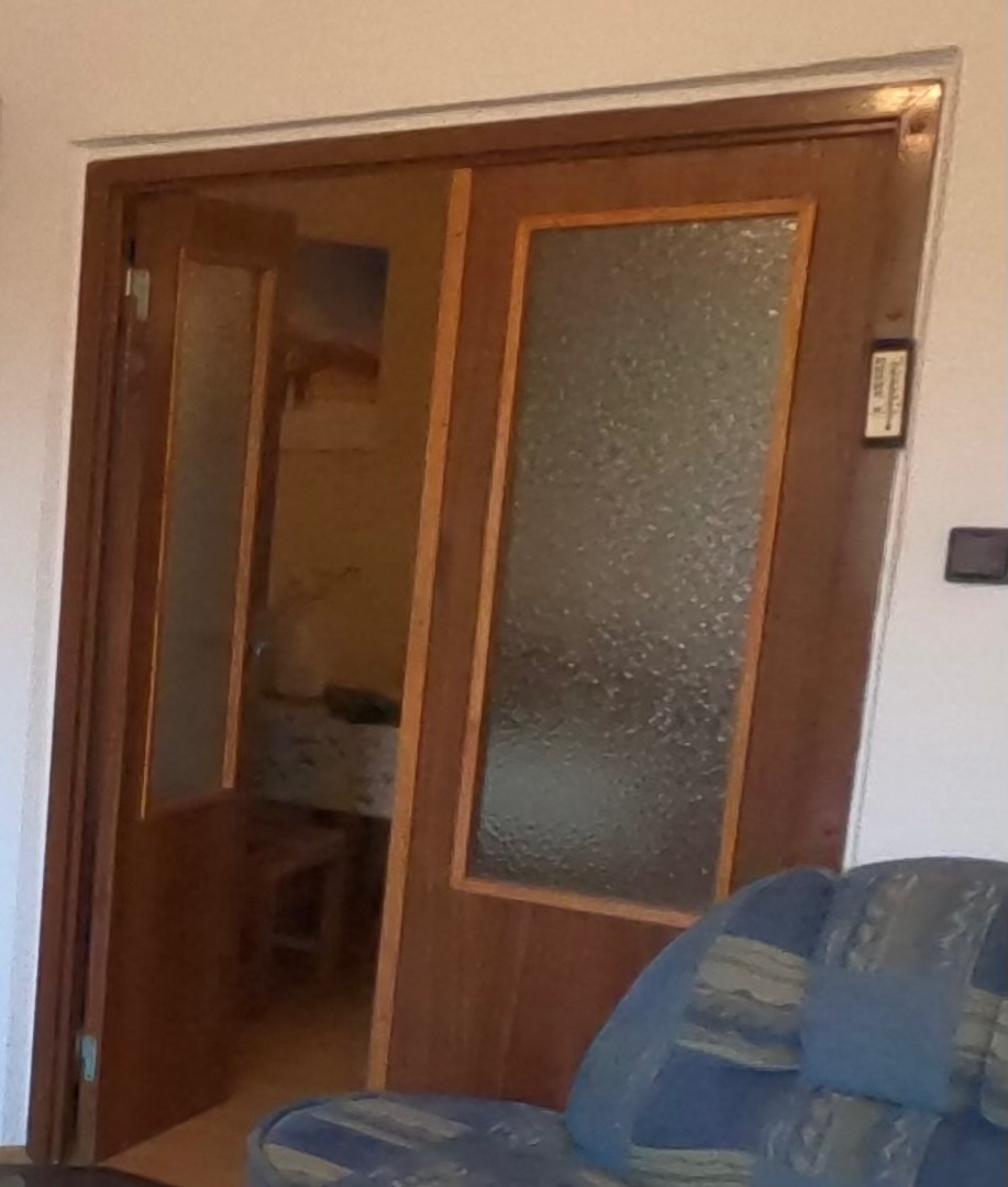 Dvojkrídlové presklené dvere 60 + 60
