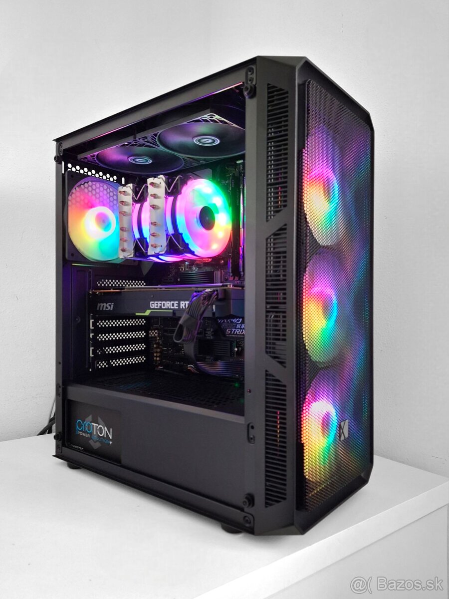 Herný PC - Ryzen 5|RTX 2070 SUPER|16GB RAM|2xNVME|600W BRONZ