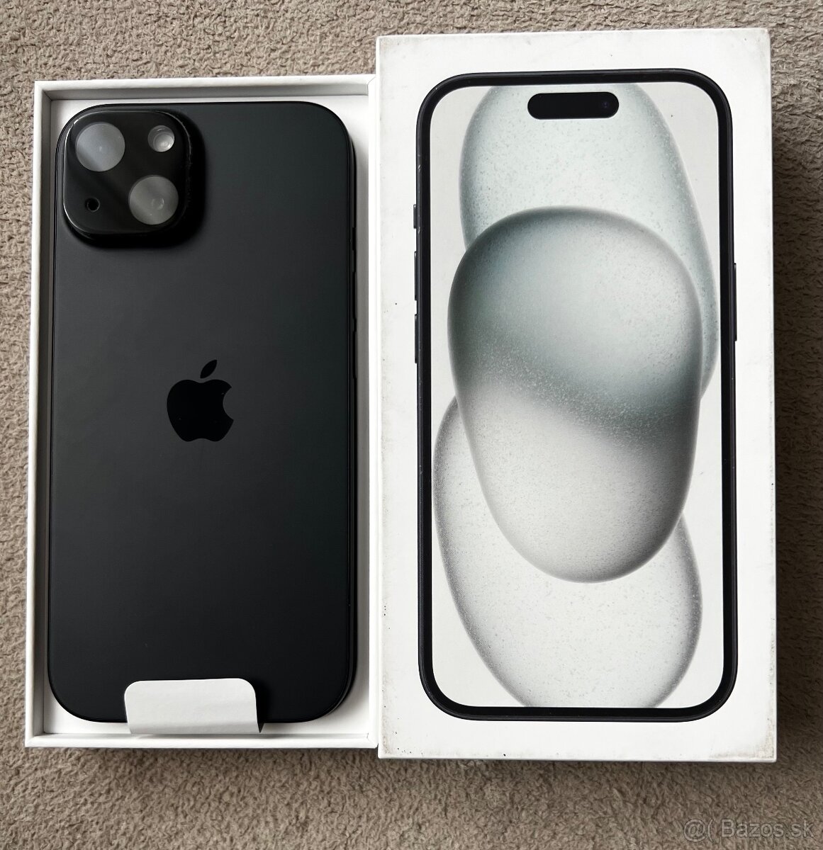 iPhone 15 black 128GB