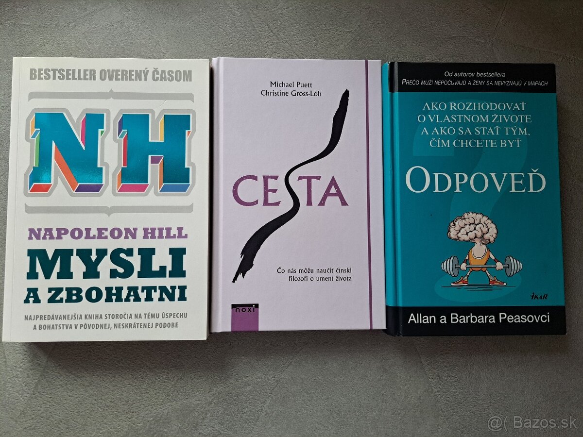 Knihy - Mysli a zbohatni, Odpoved a Cesta