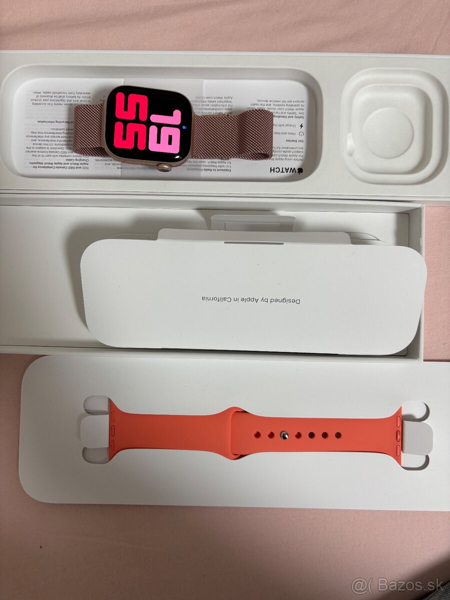 Apple watch 10. 42 mm gold rose