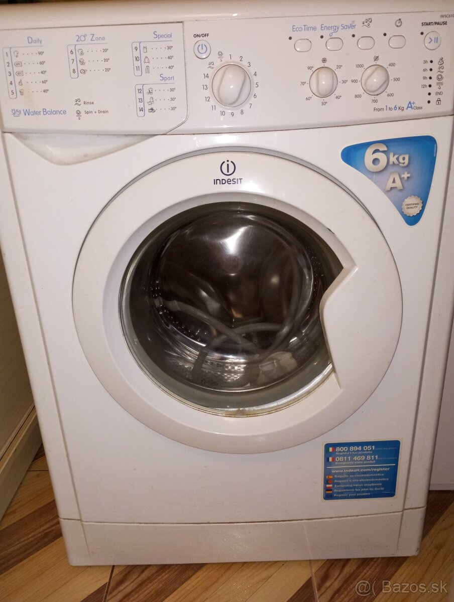 Práčka Indesit nepoužívaná