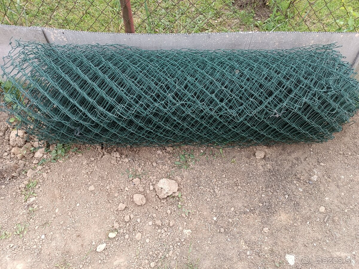 Poplastované pletivo zelené oko 50x50mm,150cm 25m