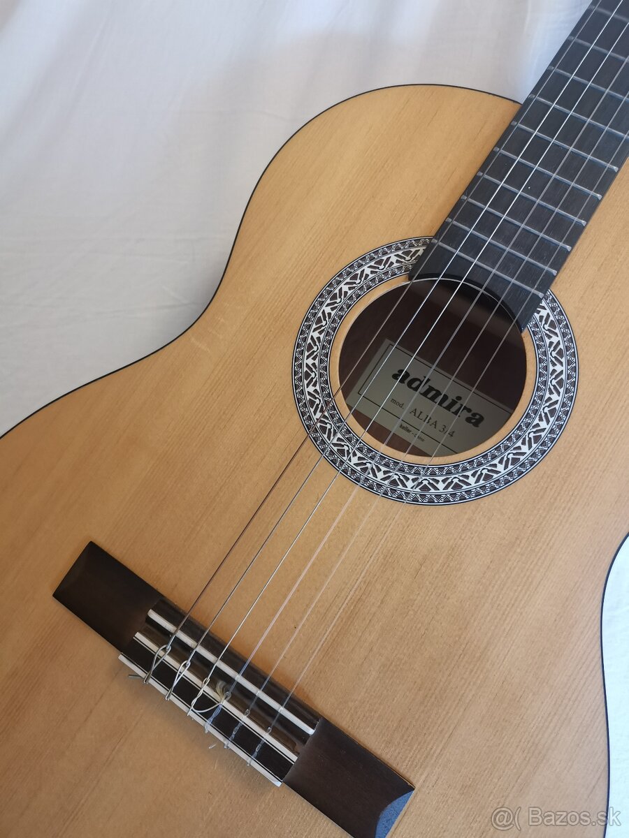3/4 detská gitara španielka + obal