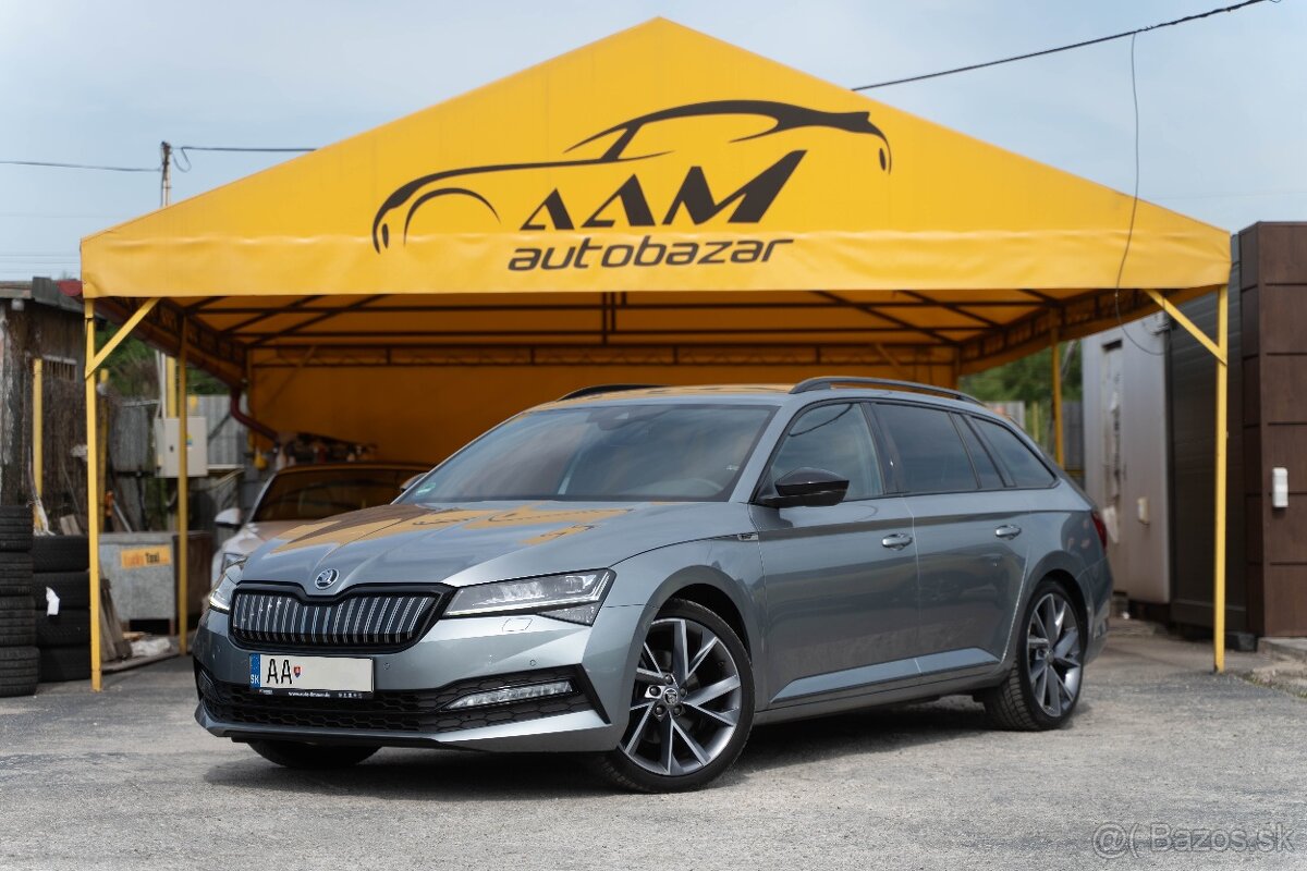 Škoda Superb Combi iV SPORTLINE 1.4 TSI PHEV DSG -NEBURANÉ