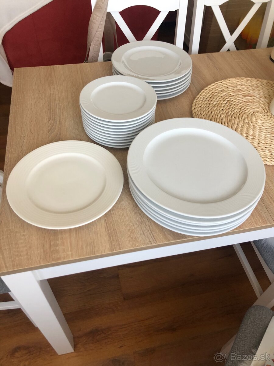 Porcelánové taniere