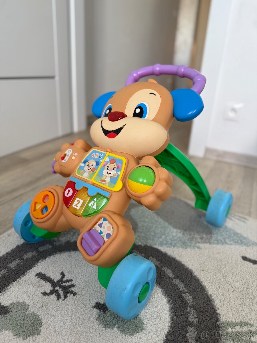 Fisher price - chodítko a iné hračky
