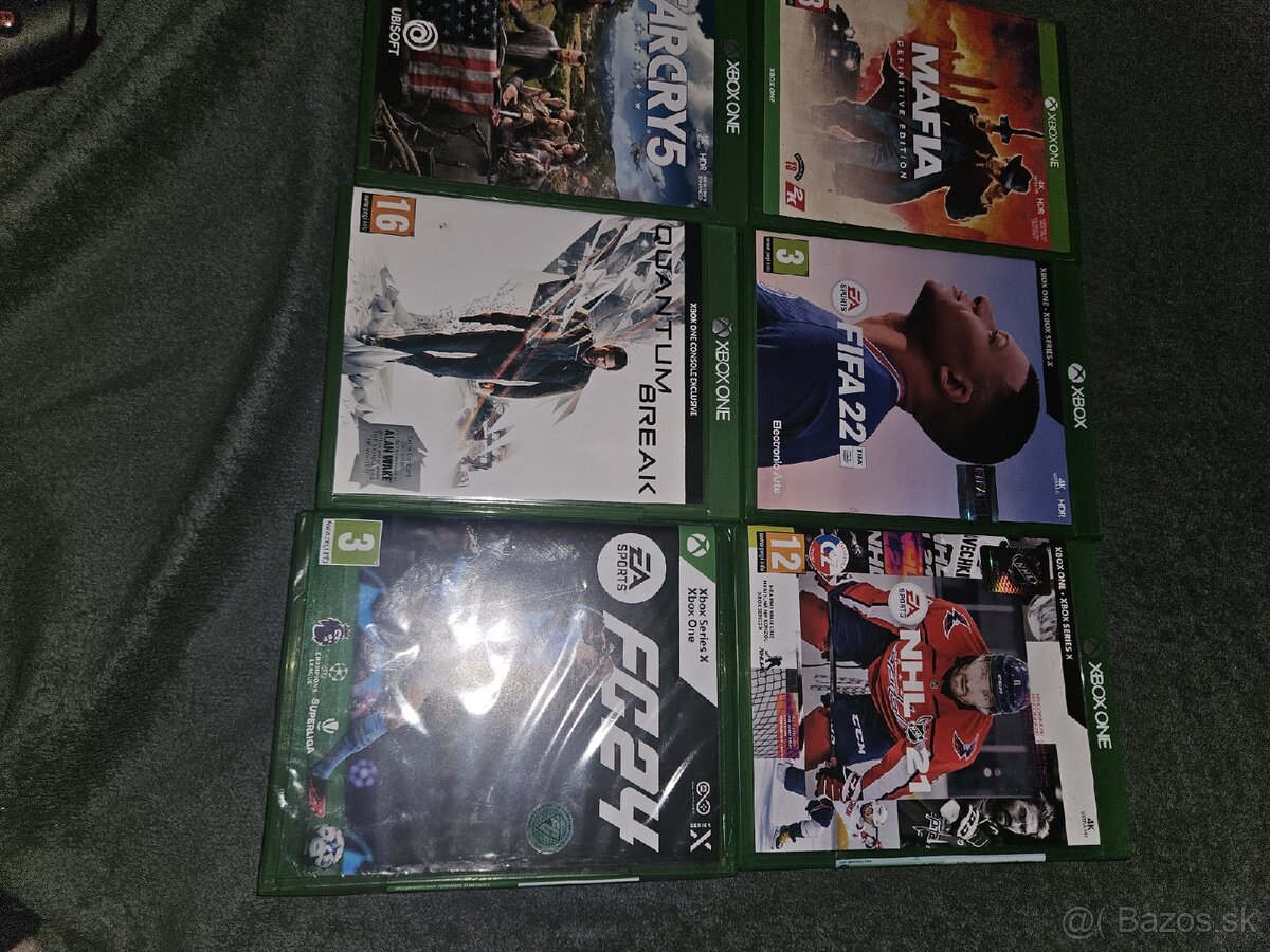 Predám hry na xbox one a series x